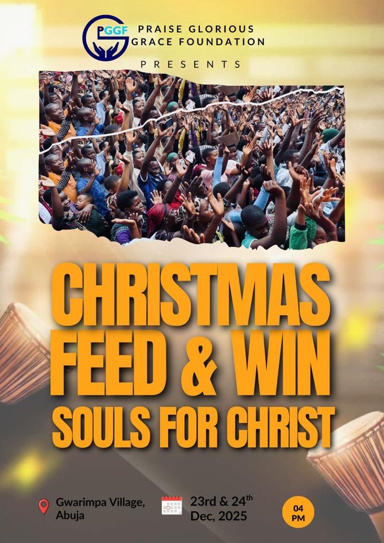 PGGF Christmas Feed and win souls for Christ